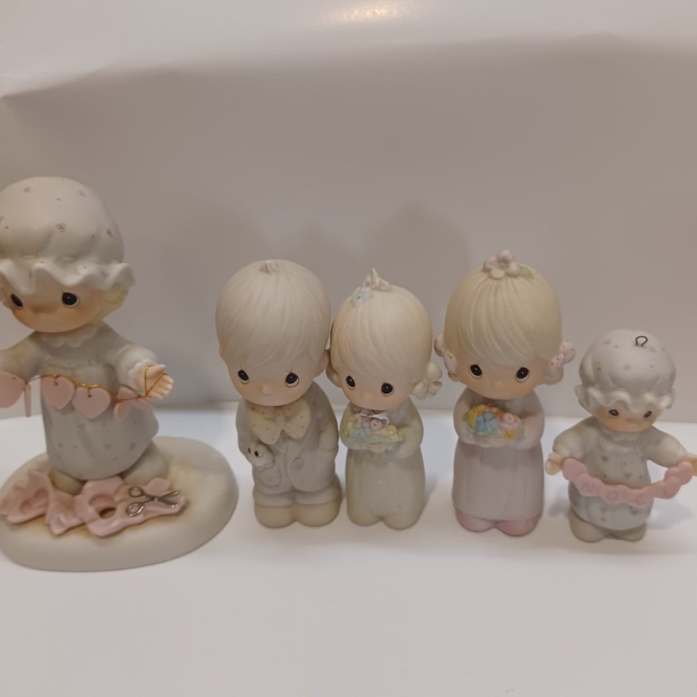 Final last chance  Vintage  5 Precious Moments fig......  100 % $ to charity